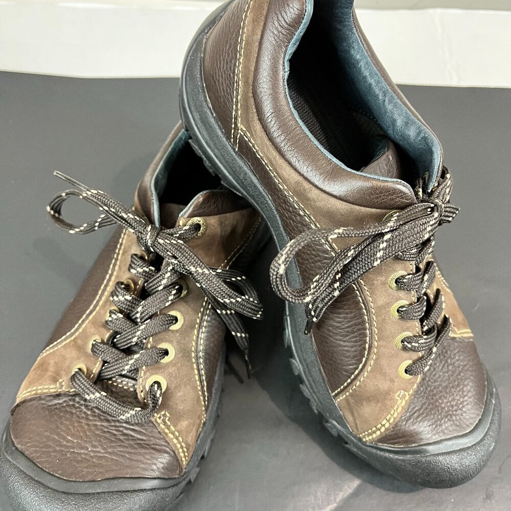 Women's Keen Brown leather tie Hikers Size US 9.5